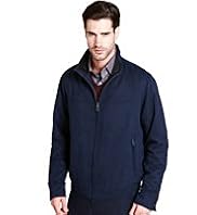 Collezione Mock Suede Bomber Jacket