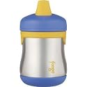Thermos Foogo Leak-Proof SS 7 Ounce Sippy Cup, Blue, 9 Months