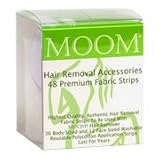 Fabric Strips - Hair Removal Fabric Strips, 48 ct., (Moom)