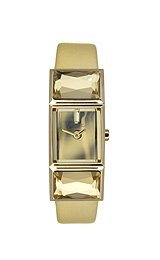 Kenneth Cole Women's Gold-tone Crystal Strap watch #KC2481