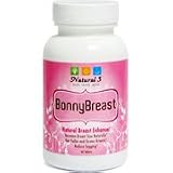 BonnyBreast - Maximize The Growth of Breast Tissue, 60 tabs., (Natural 3) 2-Month Dosage