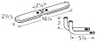 Universal Stainless Steel Oval Twin Burner and Venturi Assembly