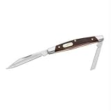 Buck 375 Deuce Woodgrain Hdle 2 Blades Knife by Buck
