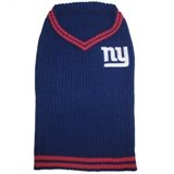 New York Giants - Pet Sweater Large