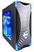 Electronics : Apevia X-Plorer Black & Silver Gaming Midi Pc Case No Power Supply