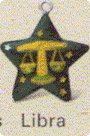  : Tea Ball with Astrology Sign - Libra
