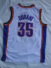 Oklahoma City Thunder Kevin Durant Signed Autographed Jersey Coa & Holo