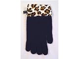 Review Hollywood Kitchens  / Baking Beauty's Oven Gloves Lily Blue with Leopard Trim Oven Gloves 1-pair
