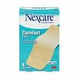 Nexcare Comfort Flexible Fabric Bandage, Knee and Elbow, 8 Count Packages