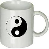 Yin and Yang Yin-yang Chinese Symbol Mug