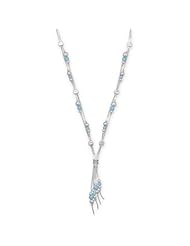 18" Double Strand Synthetic Opal Bead Necklace