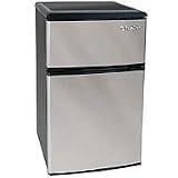 3.2 Cu. Ft. Fridge Freezer Stainless Steel - EdgeStar