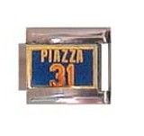 Mike Piazza #31 New York Mets Italian Style Charm