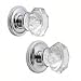 Baldwin 5800 Images Knob and Lever Sets Fillmore Crystal Knob (Single Dummy)