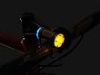 Dinotte 140L-AA-A Amber Daytime LED Bike Light