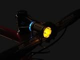 Dinotte 140A-LI-2C Amber Daytime LED Bike Light (Li-ion)