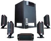 Microlab X15 Aktivbox 5.1 Heimkino-System (170 Watt) schwarz