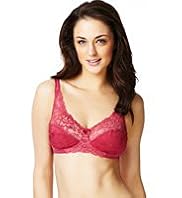 Jacquard Lace Non-Wired Bra