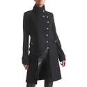 Redoute creation long line coat, 70% woolcloth
