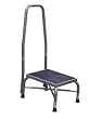 Drive Medical Bariatric Foot Stool with Handrail, Silver Vein - 1/cs