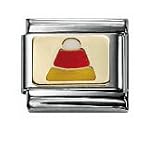 Candy Corn Mix Halloween Classic Enamel, Italian Charm by Nomination Charms