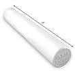 OPTP Pro Foam Roller - Axis - White - Full Round 36" x 6"