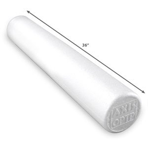 OPTP Pro Foam Roller - Axis - White - Full Round 36