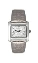 Women's Emporio Armani Pearl Gray Crystal Pewter Metallic Leather