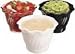 Black 5 Oz. Polycarbonate Swirl Bowls 24/Pk