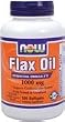 NOW ORGANIC FLAX OIL 1000 MG - SOFTGELS