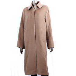 (マックスマーラ) MAX　MARA　マックスマーラ ロングウールコート　60181253　MARISA　ベージュ　比翼ボタン　チェスターコート　レディース 【新品・未使用・正規品】 [並行輸入品]