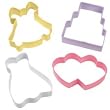 WILTON WEDDING 4PC COLORED THEME SET 2308-1071