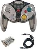 Gamecube Wireless Link Controller with Battery Pack - Purple