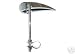 Left Chrome Blade Mirror Cruiser Bike Bicycle