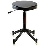 Photogenic Pneumatic Posing Stool with Glides & 4 Leg Steel Base. (PG341B)
