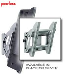 Peerless TILTING WALL MOUNT FOR SMALL-MEDIUM LCD 13"-37" SCREENS UNIVERSAL, INCLUDING VESA 75/100/200X200, SILVER