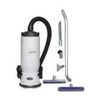 Backpack Vacuum, 4 Level Filtration,9 Lbs., Gray