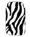 Velvet Zebra Skin Universal Pouch for Nokia cell phone