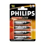 Philips Powerlife AA Batteries (4 Pack)