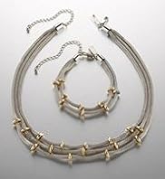 Autograph Multi-Strand Necklace & Bracelet Set