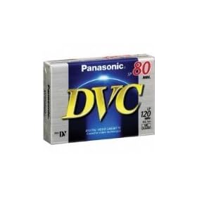 Panasonic AY-DVM80EJ MiniDV Cassette (80 Minute)