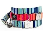 Planet Dog Everywear Leash with Comfort Grip Handle Blue Block Small
