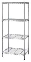 Storelogic 1APA2 Industrial Wire Shelving, H74, W72, Chrome