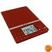 Escali 115NWR Portable Nutritional Tracker in Warm Red