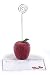 Kitchen & Housewares : Recipe/Business Card Holder - Red Beaded Apple