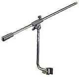 QuikLok A107 Clamp-On Boom Arm Attachment for Microphone Stand (Black)