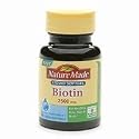 Nature Made Biotin 2500 mcg - 180 Liquid Softgels