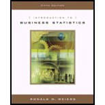  : Introduction to Business Statistics - Textbook Only