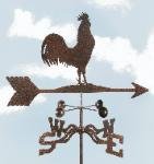 Rooster Garden Stake Weathervane