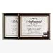 DAX N2709S6T - Gold-Trimmed Document Frame w/Certificate, Wood, 11 x 14, Black-DAXN2709S6T